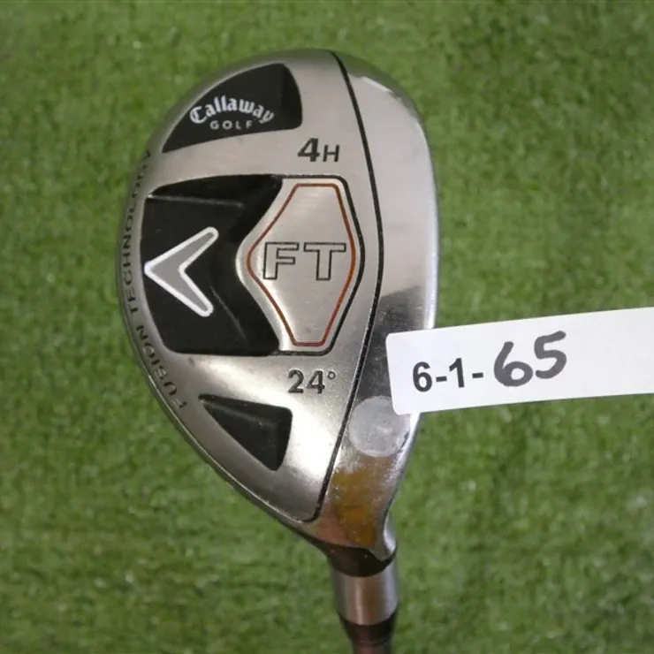 Callaway FT Draw 24* Womens 4 Hybrid Fujikura M Fit-On Ladies Graphite