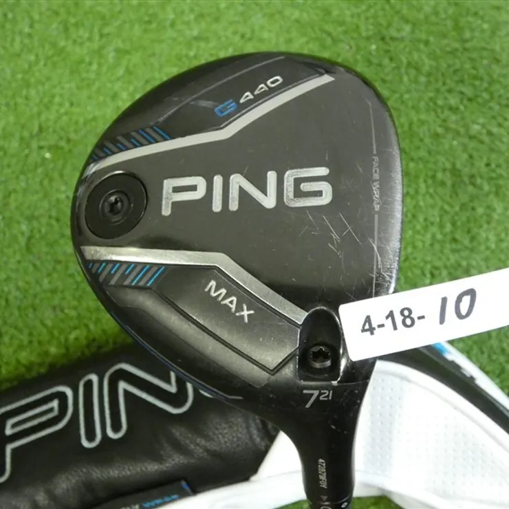 PING G440 Max 21* 7 Wood Alta CB 65 Regular Graphite with Headcover