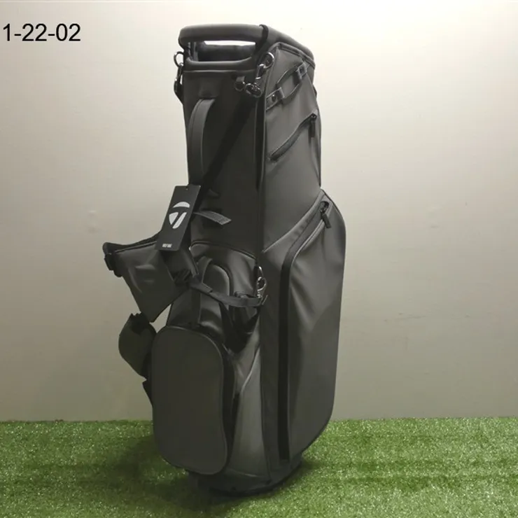 TaylorMade TM26 Signature 5-Way Carry Stand Golf Bag Grey New
