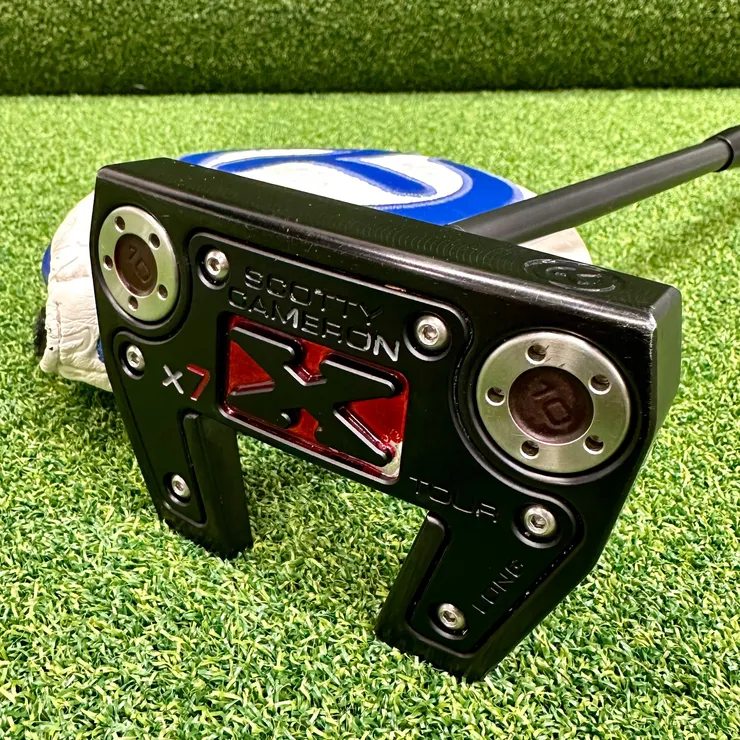 激レア　SCOTTY CAMERON X7 TOUR サークルT BLACK Scotty Cameron Tour Only Black Futura X7 Circle T 340G