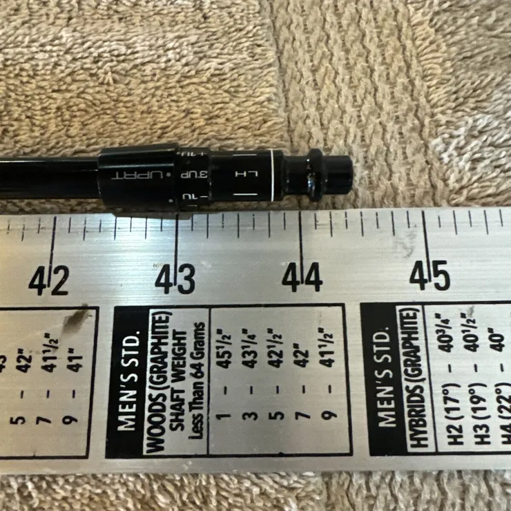 Fujikura Ventus Black Velocore TR 6X Driver Shaft 44.5” Mizuno Tip