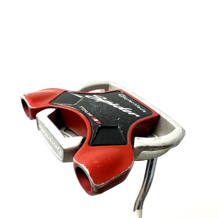 TaylorMade Spider red パター SuperStroke TaylorMade Spider Tour Mallet Red Putter 35 Inch Right Hand