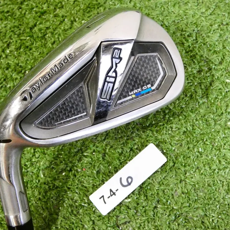 TaylorMade SIM2 Max OS Left Hand 7 Iron KBS Max MT 85 Regular