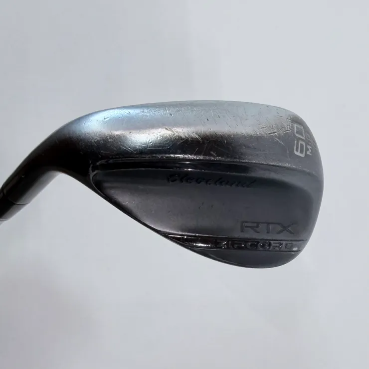 Cleveland RTX Zipcore Satin Black Wedge 60' Mid - DG Spinner