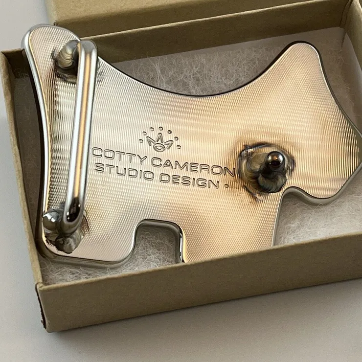 その他 SCOTTY CAMERON Scotty Dog Belt Buckle New 2015 Scotty Cameron Club Junk Yard Dog Belt Buckle