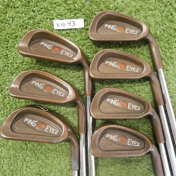 Ping Eye 2+ Plus Beryllium Copper BeCu Irons 3-9 (No Wedge) KT
