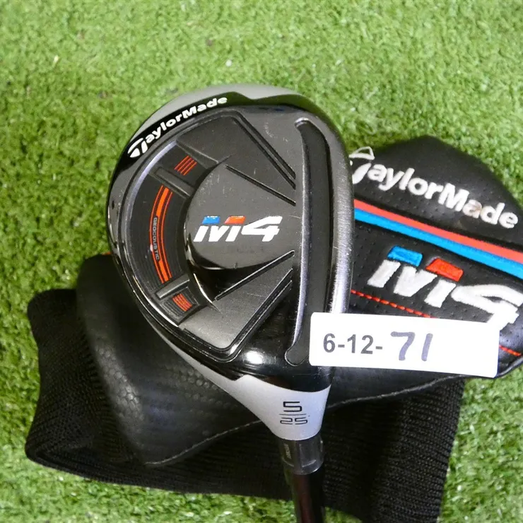 TaylorMade M4 25* 5 Hybrid Rescue Atmos 5A Senior Graphite with