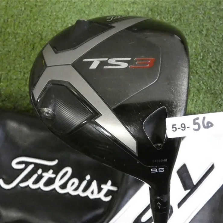 Titleist TS3 9.5* Driver HZRDUS Smoke RDX 60g 6.0 Stiff w HC