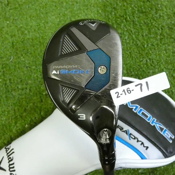 Callaway Paradym Ai Smoke 18* 3 Hybrid HZRDUS Smoke 80g 6.5 X
