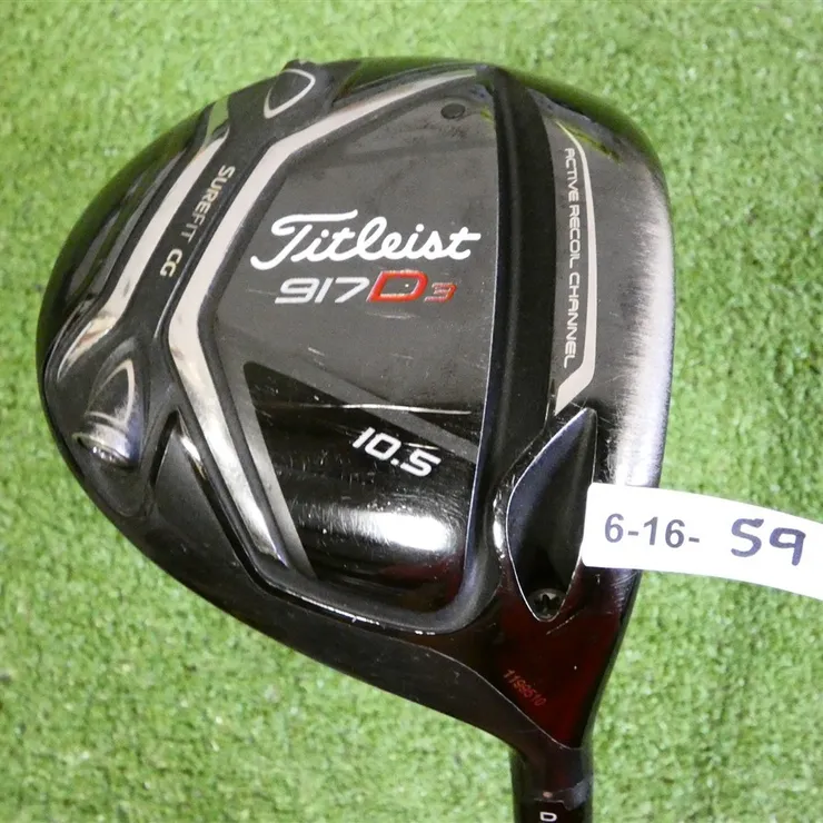 Titleist 917D3 10.5* Driver Diamana S+ 60 Stiff with Red 12g