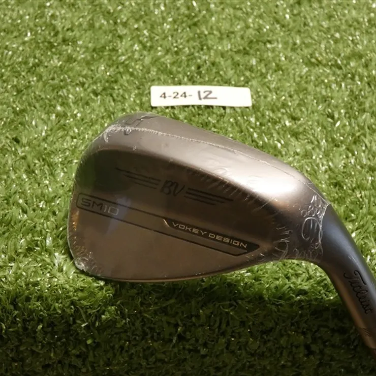 Titleist Vokey SM10 Nickel 52* 08* Gap Wedge F Grind Dynamic Gold