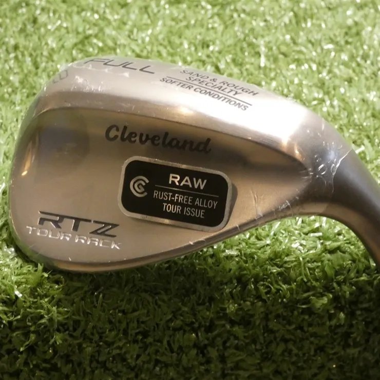 Cleveland RTZ Tour Rack Raw 58* 12* Lob Wedge Full Dynamic Gold