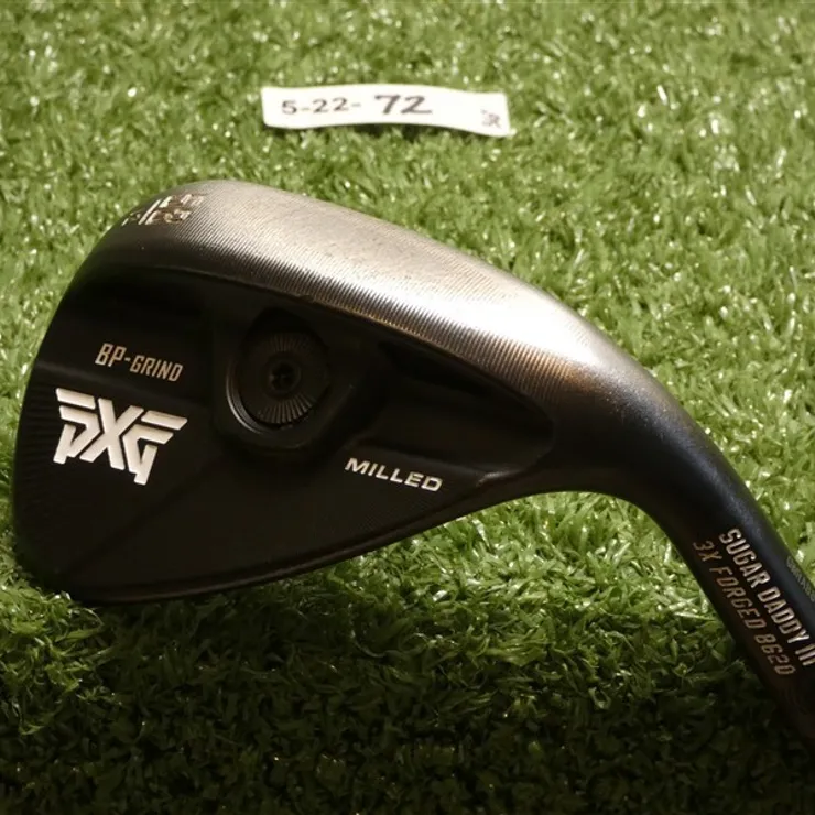 PXG Sugar Daddy III Milled Xtreme Dark 58* 12* BP Lob Wedge MMT 125