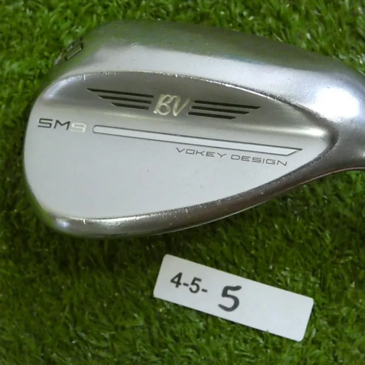 Titleist Vokey SM9 Tour Chrome 60* 08* Lob Wedge M Grind DG S400 Stiff