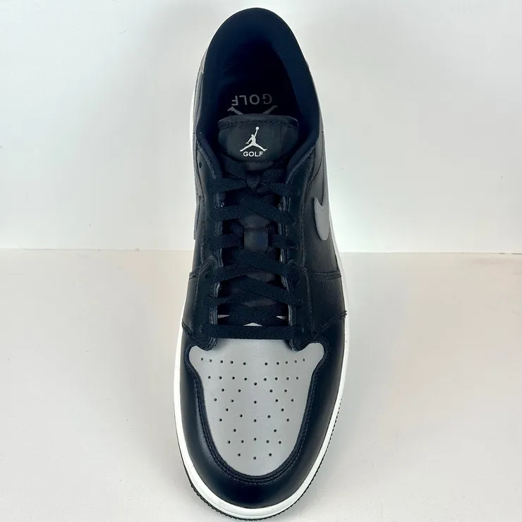 Nike Air Jordan 1 Low Golf Shoes - Shadow (Grey/Black