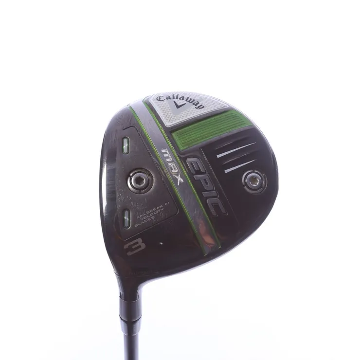 Left Handed Callaway Epic MAX 15* 3-Wood Stiff Flex Project X