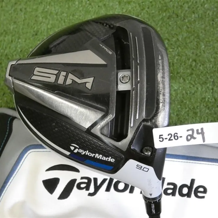 TaylorMade SIM 9.0* Driver LIN-Q M40X 7F4 Stiff Graphite with