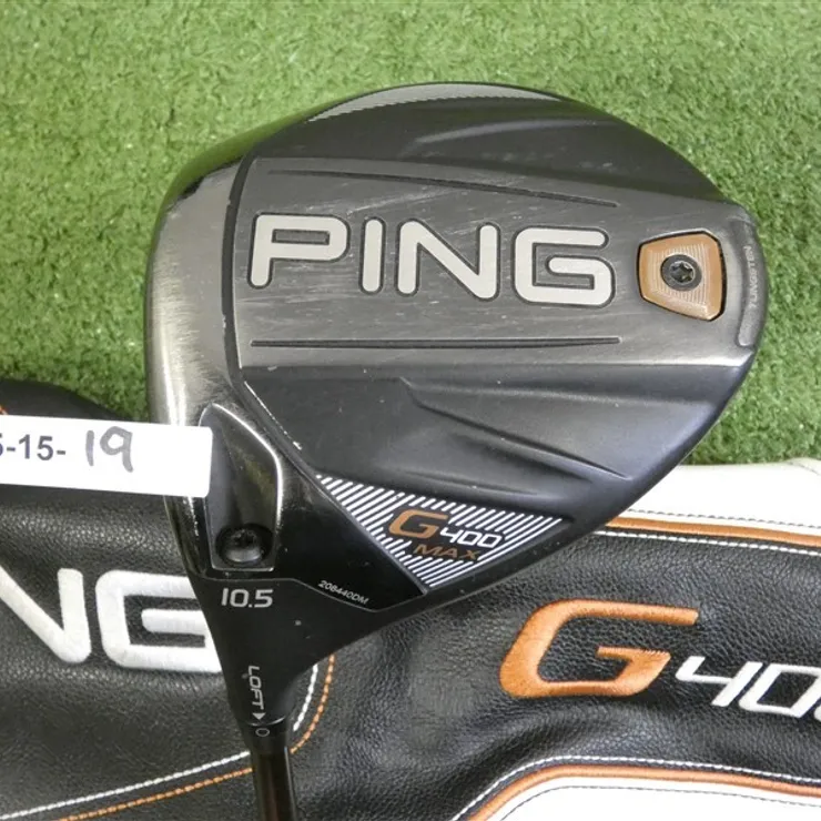 PING G400 Max 10.5* Left Hand Driver Alta CB 55 Stiff Graphite