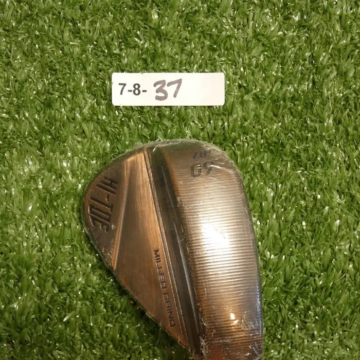TaylorMade Milled Grind Hi-Toe 3 RAW 60* 07* Lob Wedge KBS 115