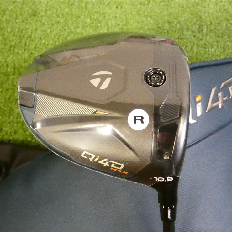 TaylorMade 2026 Qi4D Max 10.5* Driver REAX Mid Rotation Blue 50