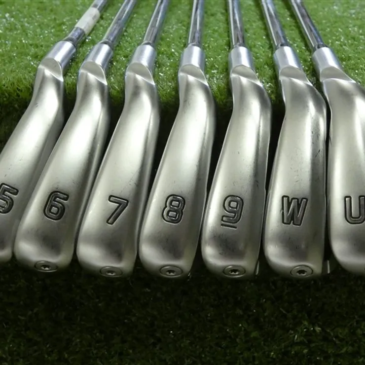 PING G425 Irons 5-W & U AWT 2.0 Stiff Steel Black Dot Excellent