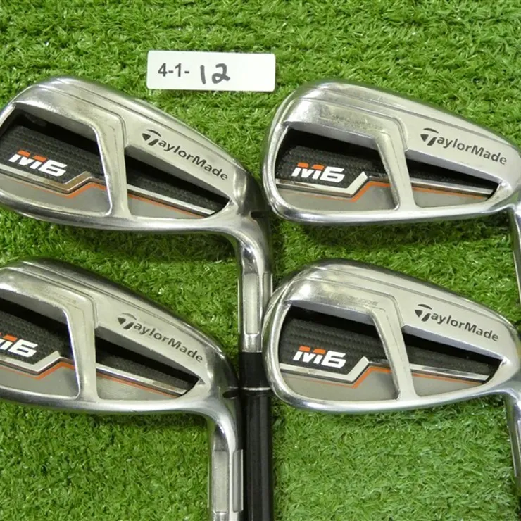 TaylorMade M6 アイアンセット 5-A 7本セット+ステルス7番 TaylorMade M6 Irons 7-P Fujikura Atmos 6R Regular Graphite