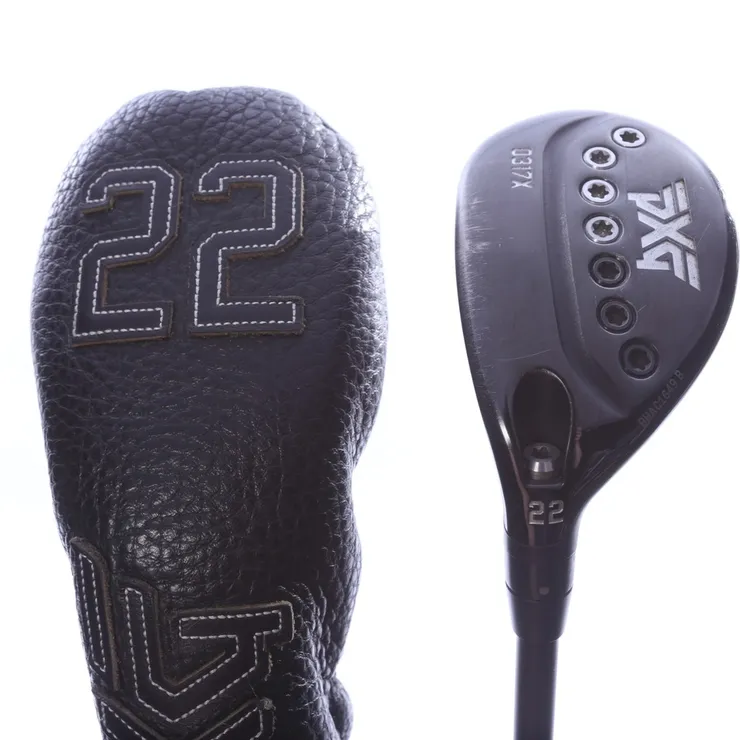 Left Handed PXG 0317X 22* 4H Hybrid Extra Stiff Flex Aldila NV