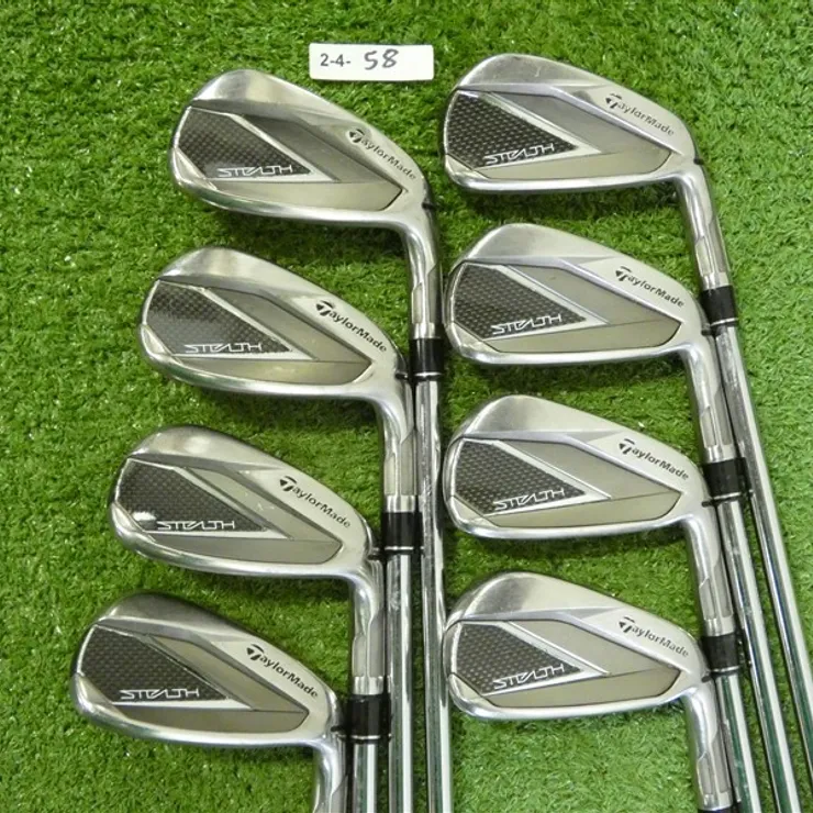 TaylorMade Stealth Irons 4-P & A KBS Max MT 85 Stiff Steel