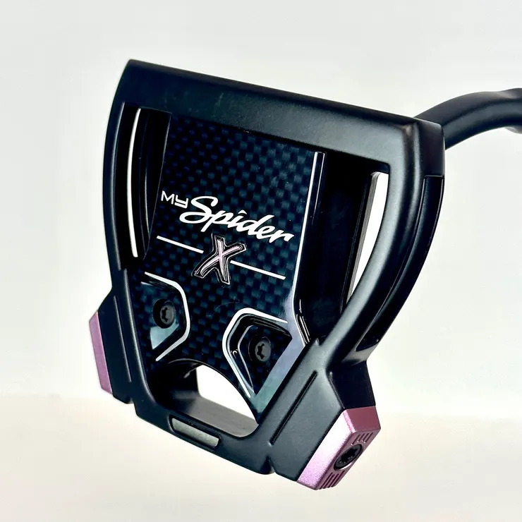 TaylorMade MySpider X Putter - Custom Black/Pink - Long Slant - 35