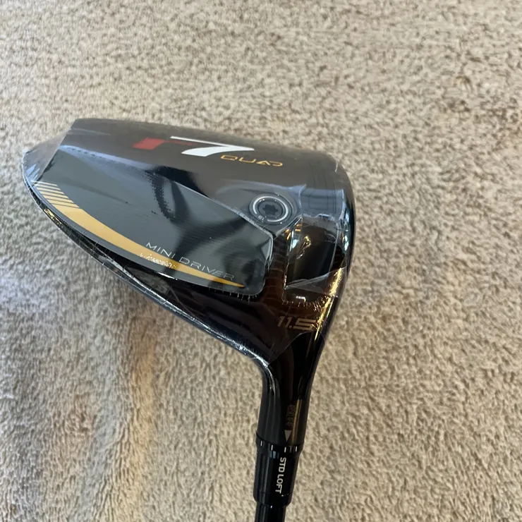 New TaylorMade R7 Quad Mini Driver RH, 11.5° Speeder MD 6
