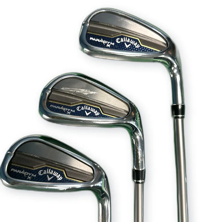 Callaway Paradym X Iron Set 6-PW AW Project X HZRDUS Silver 5.5