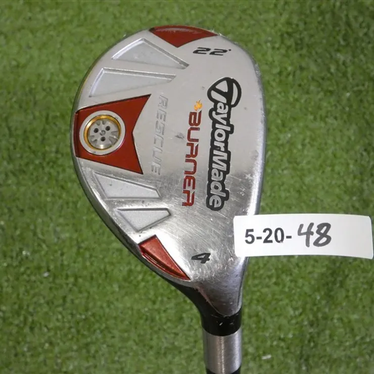 TaylorMade Burner Rescue 22* 4 Hybrid REAX SuperFast 65 Stiff Graphite