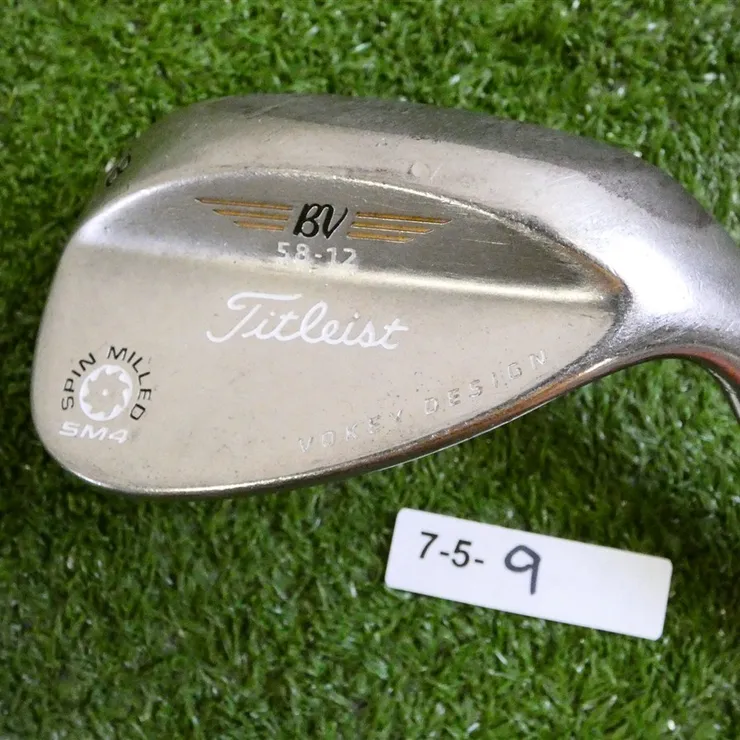 Titleist Vokey SM4 Oil Can 58* 12* Lob Wedge Dynamic Gold S200