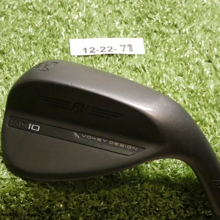 Titleist Vokey SM10 Jet Black 54* 14* Sand Wedge F Grind DG Steel