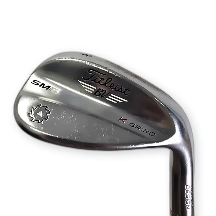 Titleist Vokey SM6 Wedge 58 Degree 12 Bounce K Grind Steel Wedge