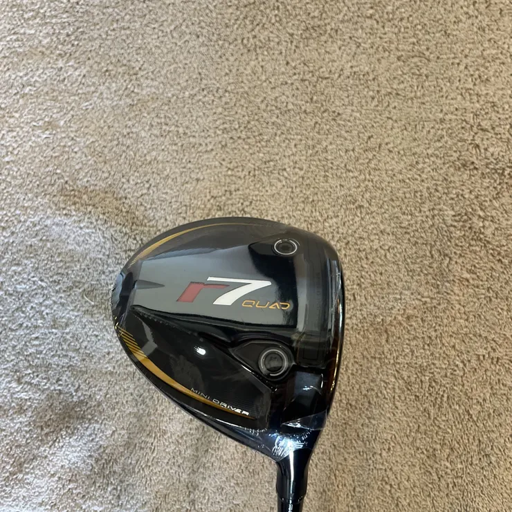 New TaylorMade R7 Quad Mini Driver RH, 11.5° Speeder MD 6
