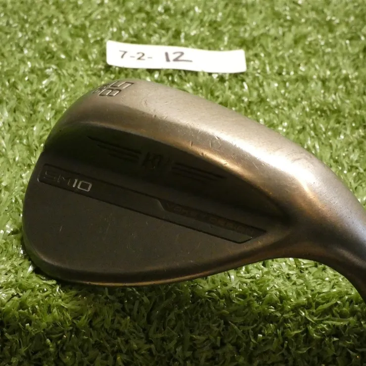 Titleist Vokey SM10 Jet Black 58* 10* Lob Wedge S Grind NS Pro 125