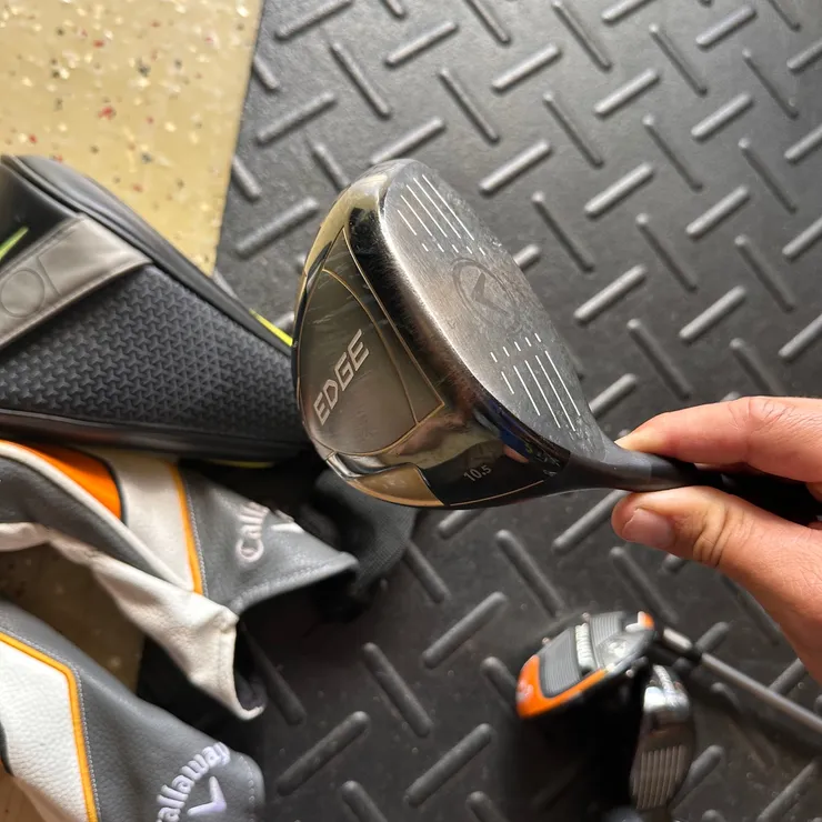 Callaway Apex P-6i/ Srixon ZX4 4i/ Callaway Edge Dr/5H
