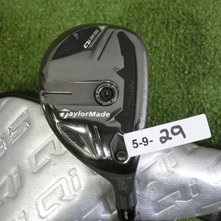 TaylorMade Qi35 19* 3 Hybrid Rescue Ventus Blue 7 Stiff Graphite