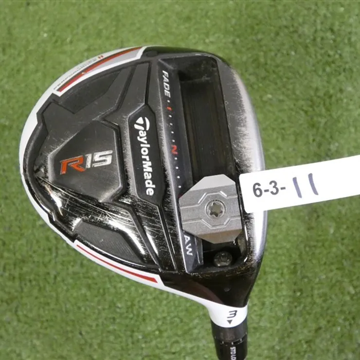TaylorMade R15 15* 3 Wood Speeder 67 Stiff Graphite