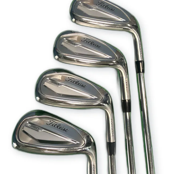 Titleist T350 Iron Set 5-PW 48 Degree AMT Red S300 Stiff Flex 7