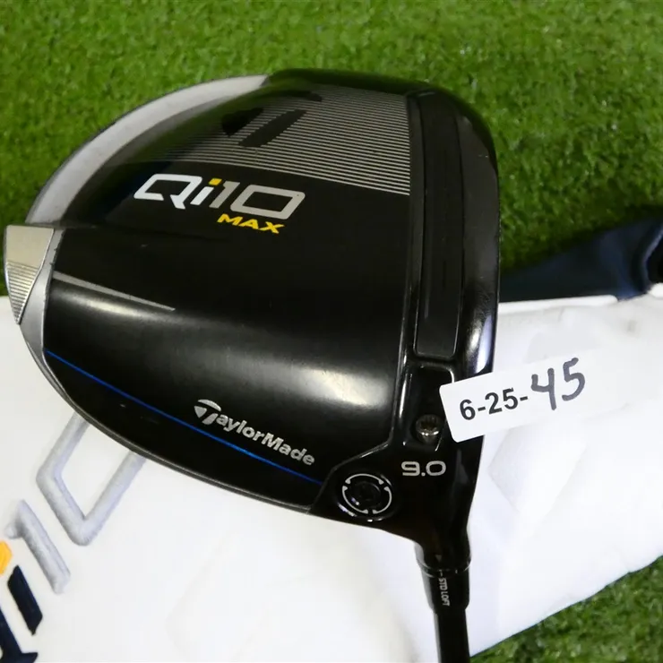TaylorMade Qi10 Max 9.0* Driver HZRDUS Smoke RDX 70g 6.5 X Extra