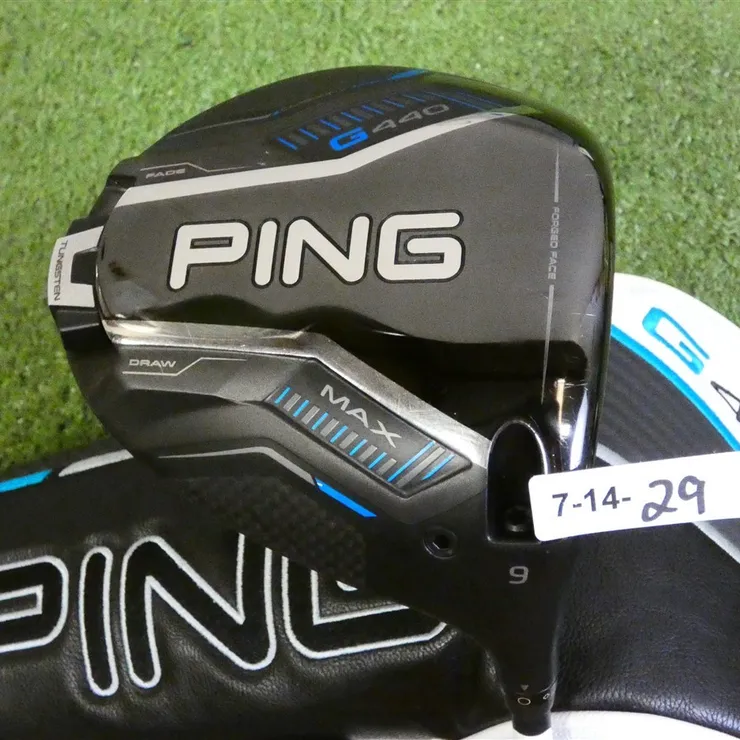 PING G440 Max 9* Driver Tensei 1K Black 65 Stiff Graphite w