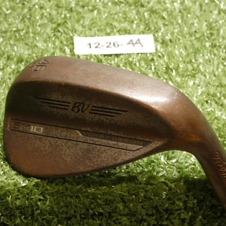 Titleist Vokey SM10 Raw 46* 10* Pitching Wedge F SteelFiber i80cw