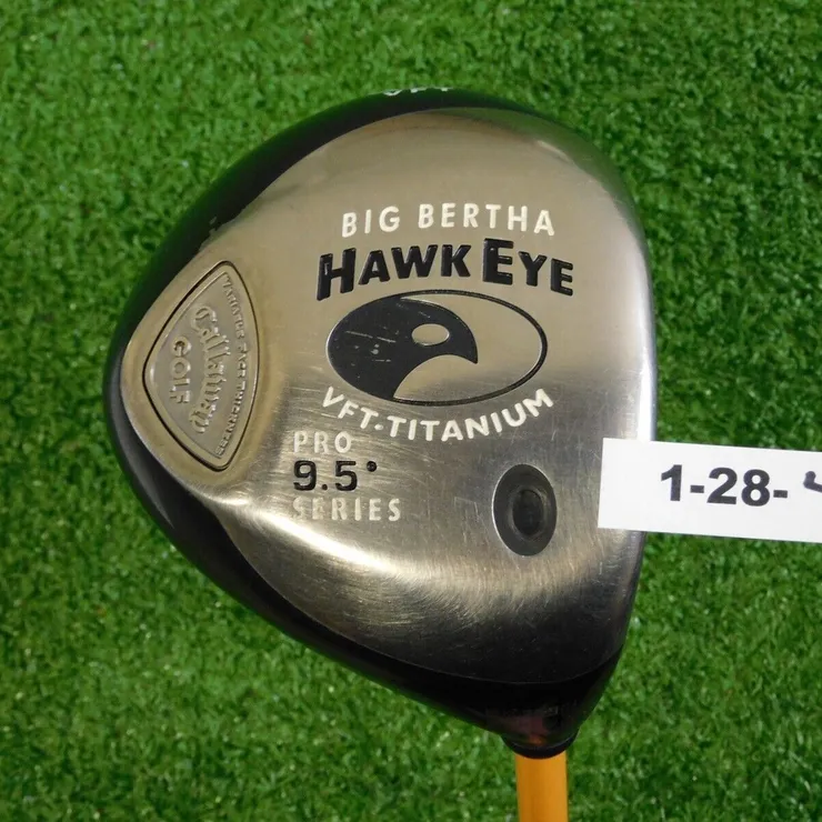 Callaway Hawkeye VFT Titanium Pro 9.5* Driver ProForce Gold 65