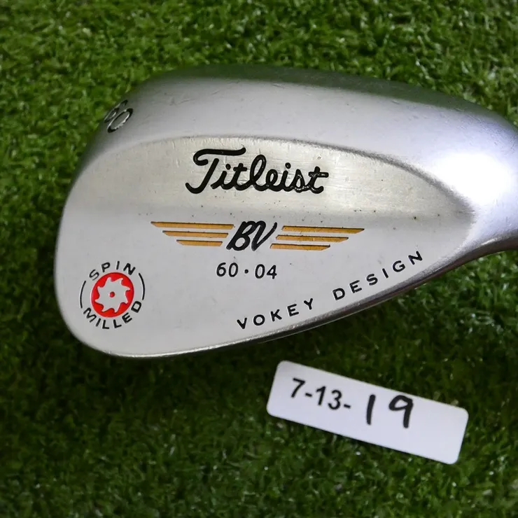 タイトリスト VOKEY SPIN MILLED 60-04 DG S200 Titleist Vokey SM Spin Milled 2009 60* 04* Lob Wedge Dynamic Gold