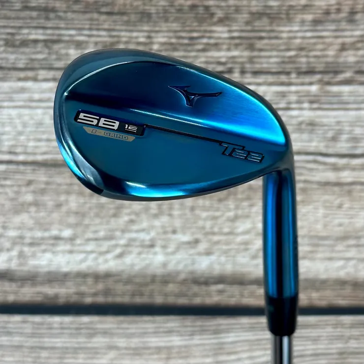 Mizuno T22 Blue Ion - 58°.12 D-Grind Wedge - DG Tour Issue S400