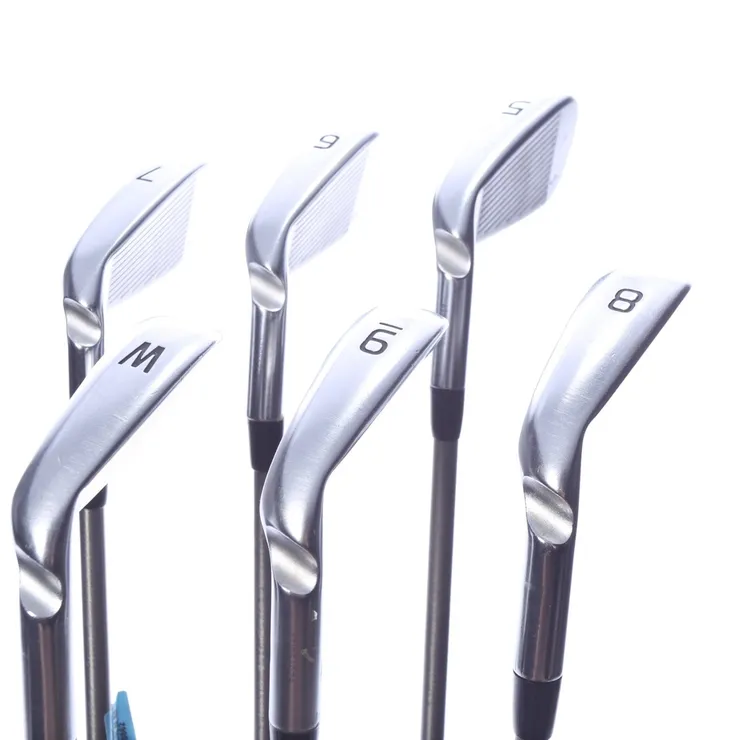 Ping G430 Iron Set 5-PW -0.5 in Stiff Flex Graphite Shaft Very Good