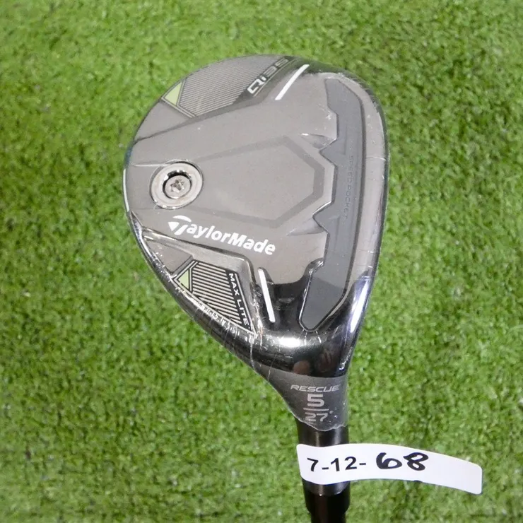 TaylorMade Qi35 Max Lite 27 5 Hybrid Rescue Air Speeder 50 A