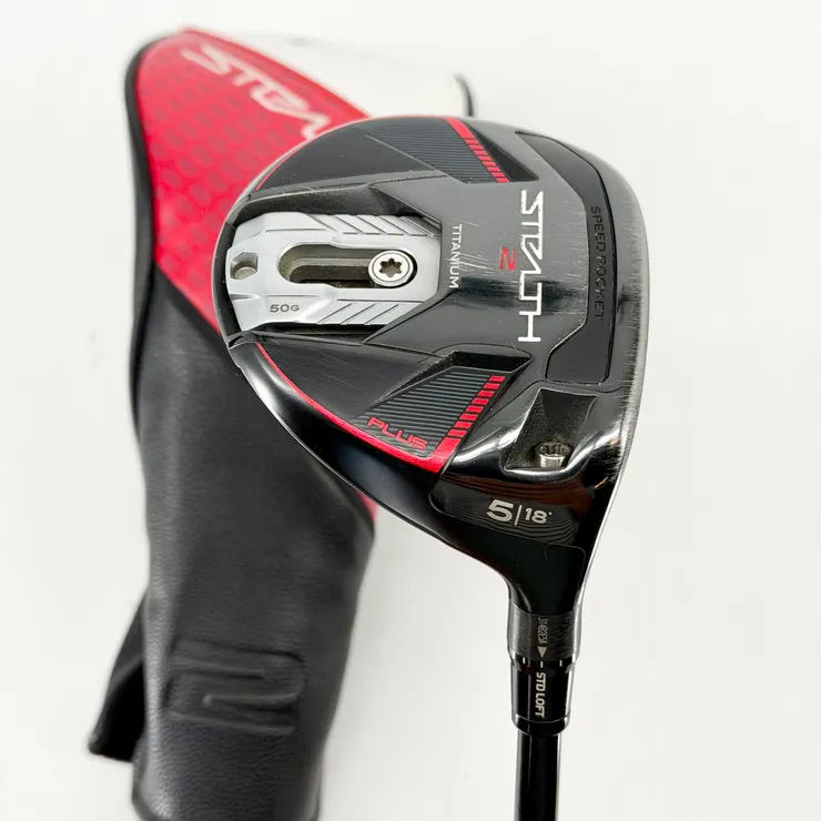 Taylormade Stealth 2 Plus 5 Wood 18° - Tour AD CQ-7 X Flex - Stock